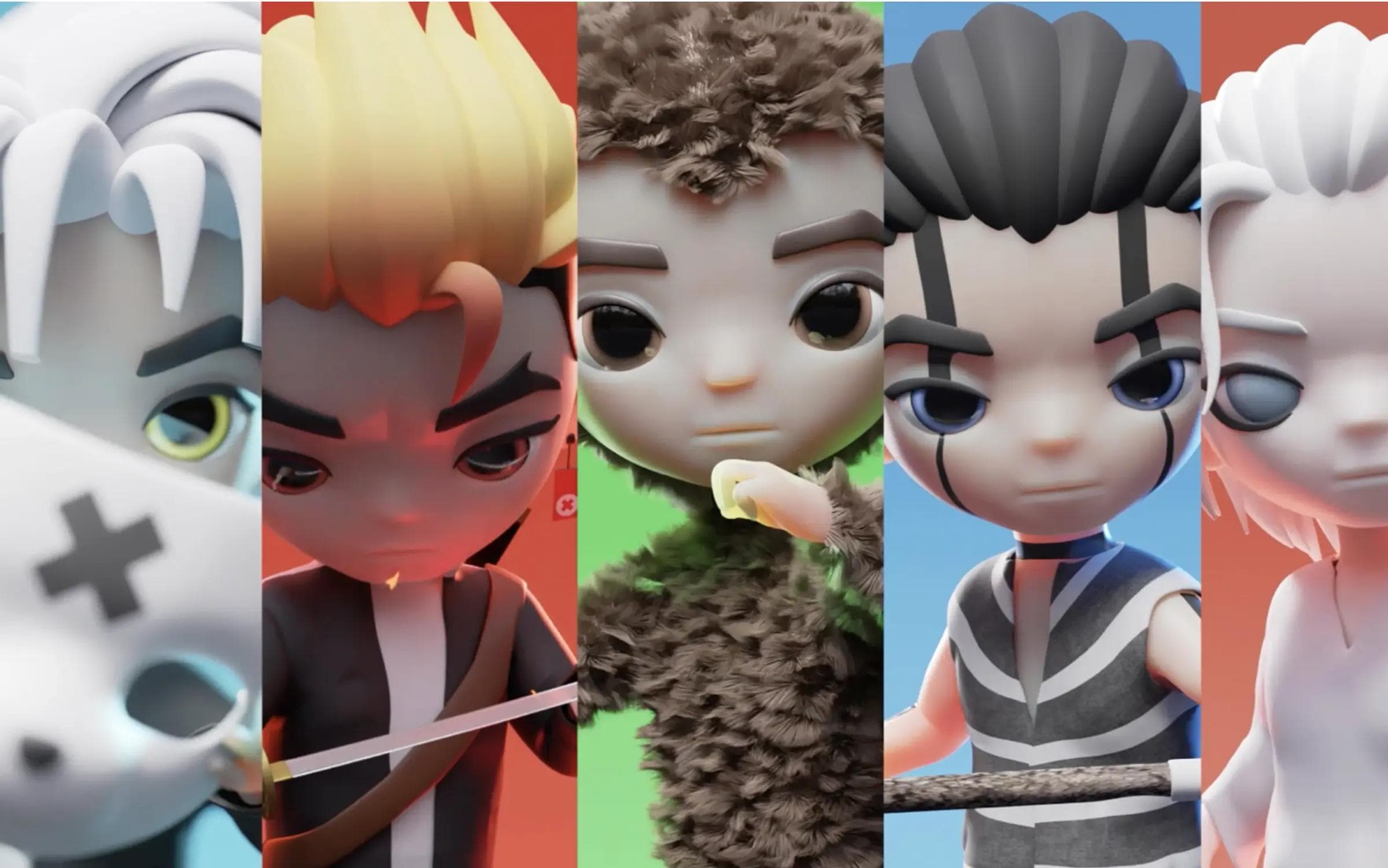 Bushido character design system presentation