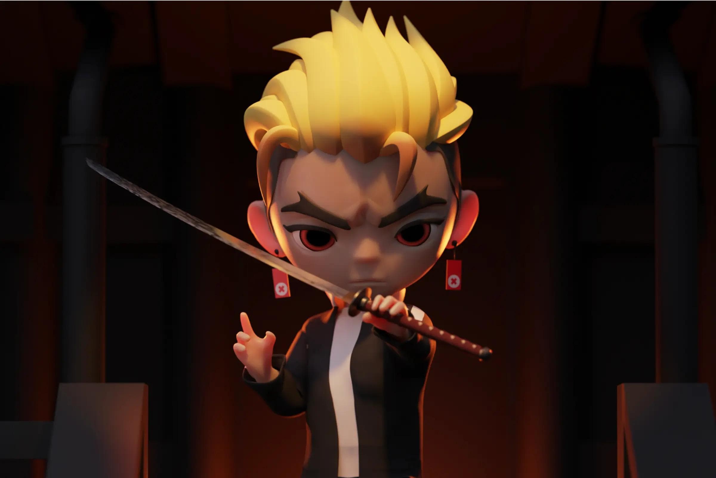 Final Bushido character designs